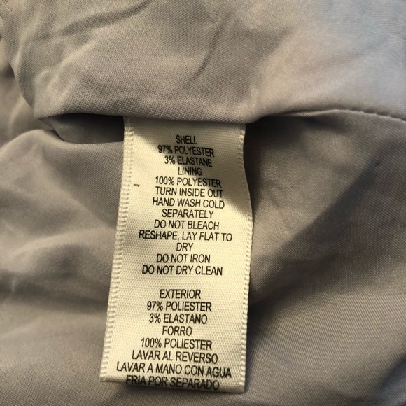 Eliza J Silver Sequin One Shoulder Peplum Top NWT - Picture 5 of 5